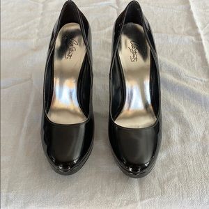 City Streets Black Stilettos